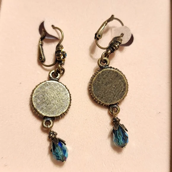 Kirk's Folly Seaview Moon Magic Iridescent Moon Necklace & Earrings Set